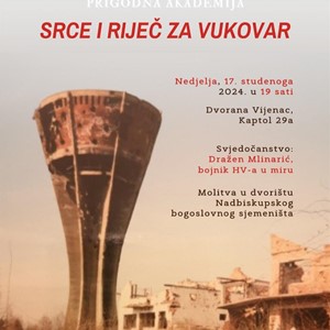 Srce i riječ za Vukovar